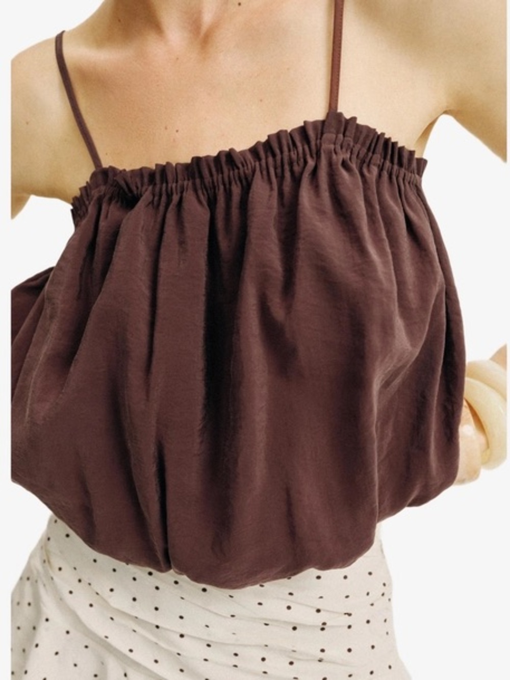Zara puff top